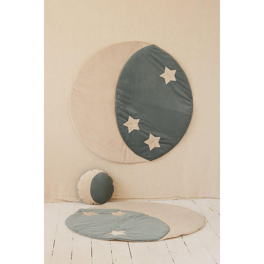 "Donker worden in Berkeley Hills" Velvet Moon Mat