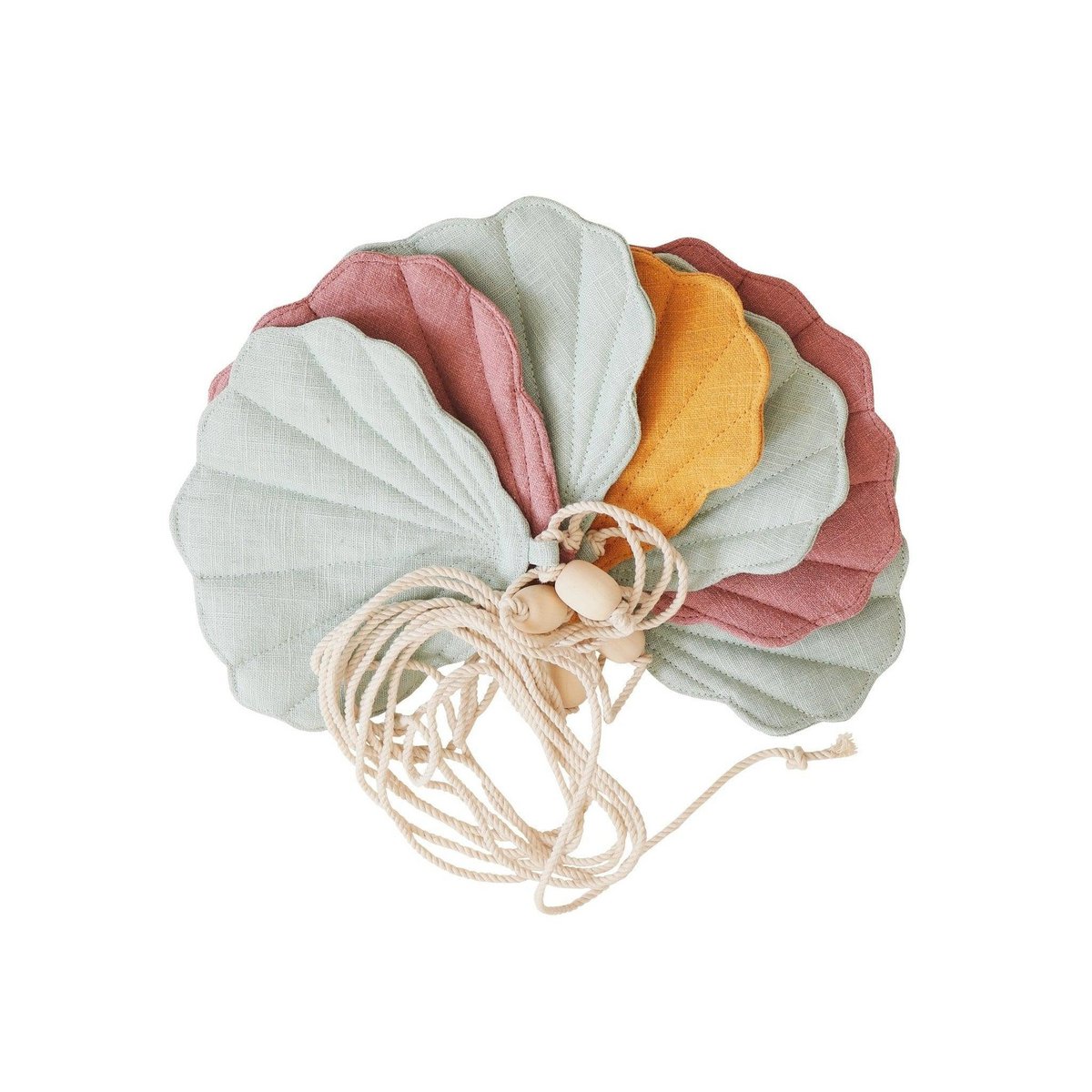 Linnenslinger "Summerwind" met schelpen
