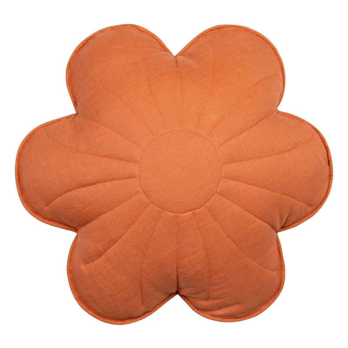 Linnen bloeikussen "Papaya"
