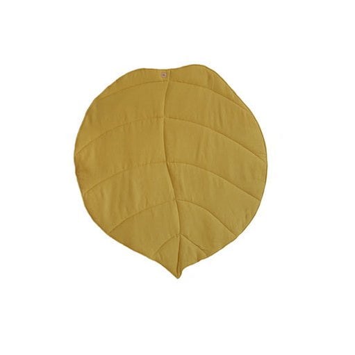 "Mosterd" Linnen Blad Mat