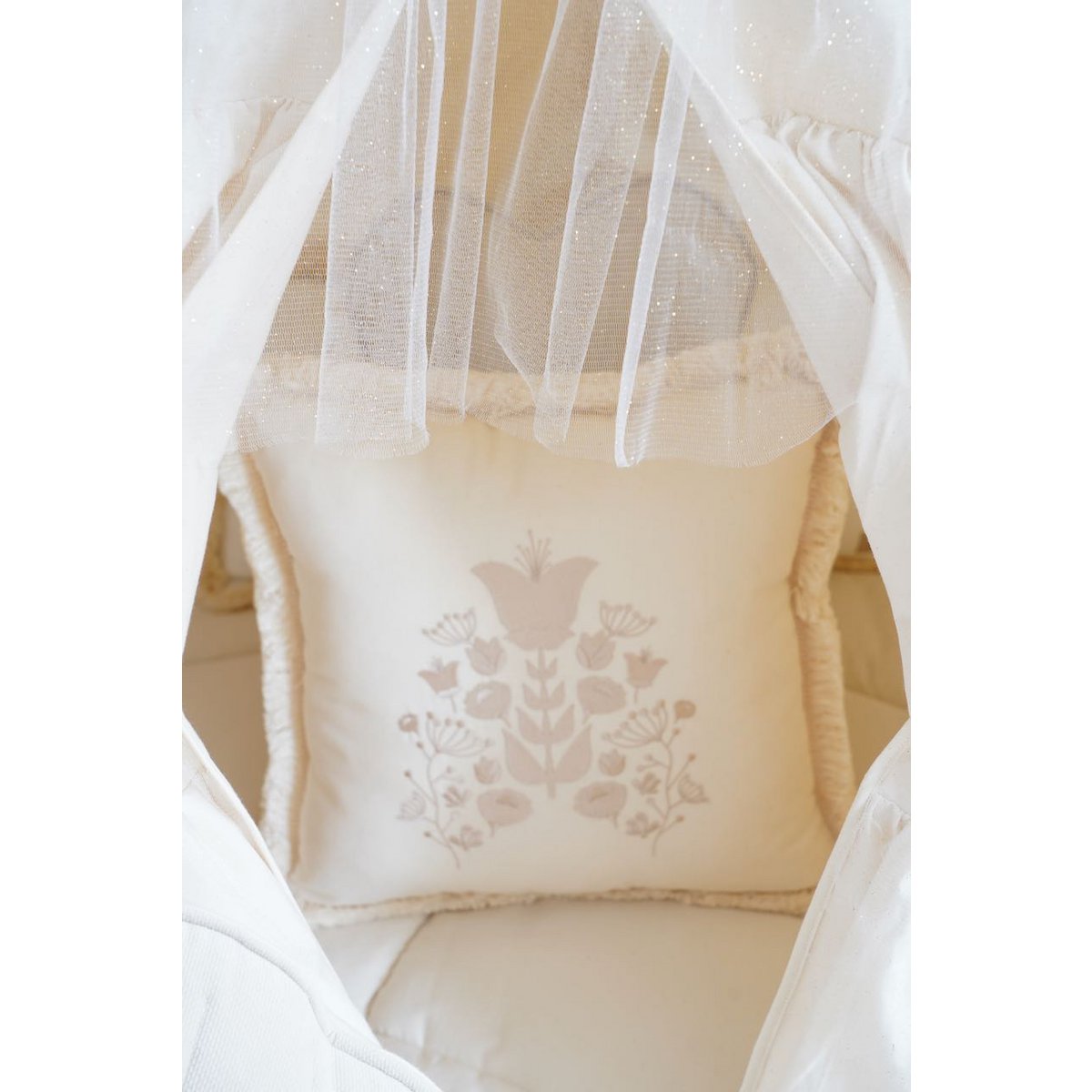 Kussen ‘Boho’ met borduursel