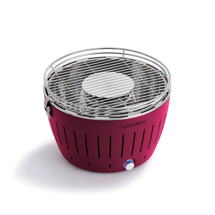 LotusGrill Classic Rookvrije & Draagbare houtskool Tafelbarbecue – Ø35 cm | Klaar in 3 Min.