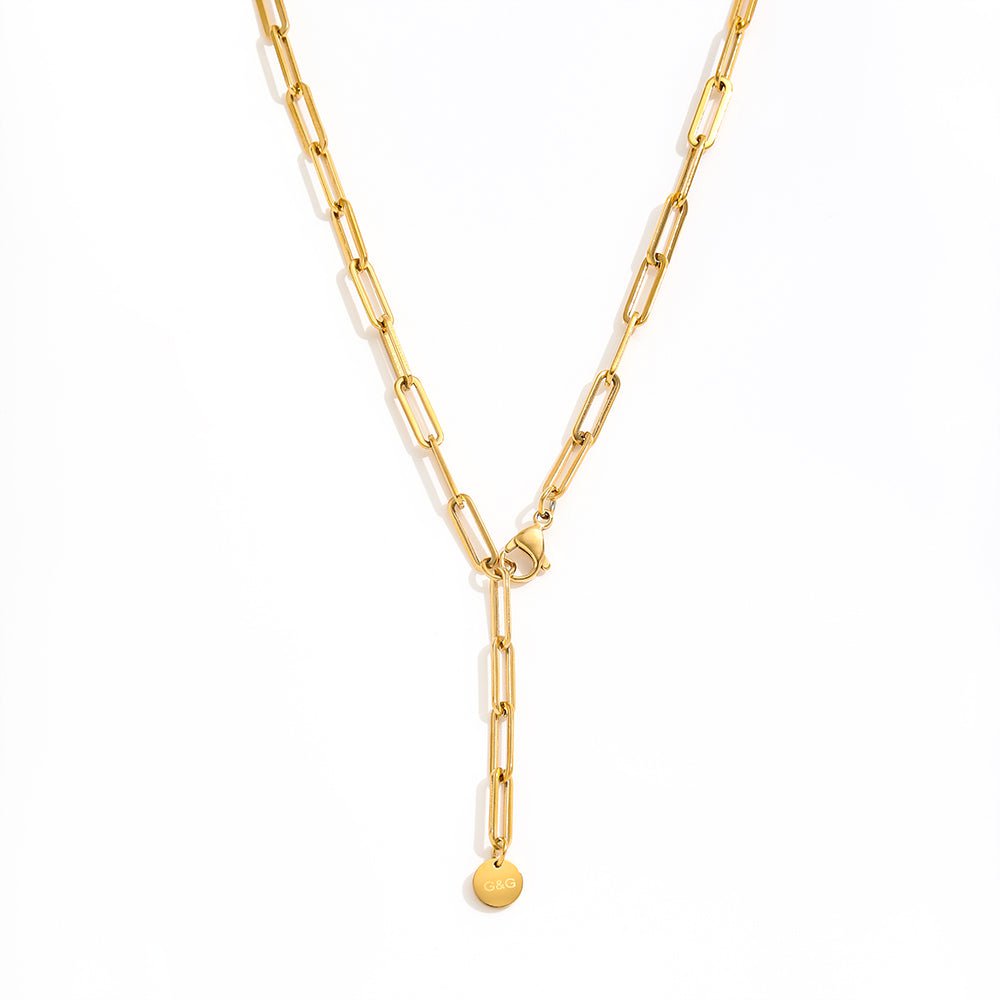 Ilaria paperclip ketting
