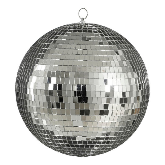 Kerst Discobal - Ø30 cm - Zilver