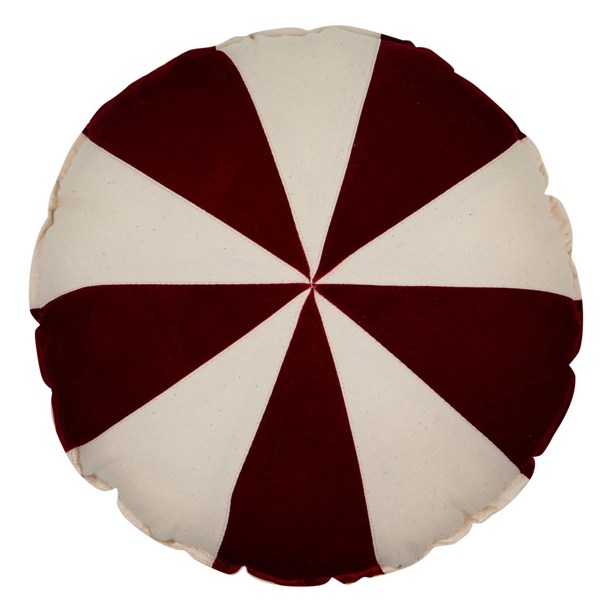 “Red Candy” patchwork kerstkussen, cadeau-idee voor de feestdagen