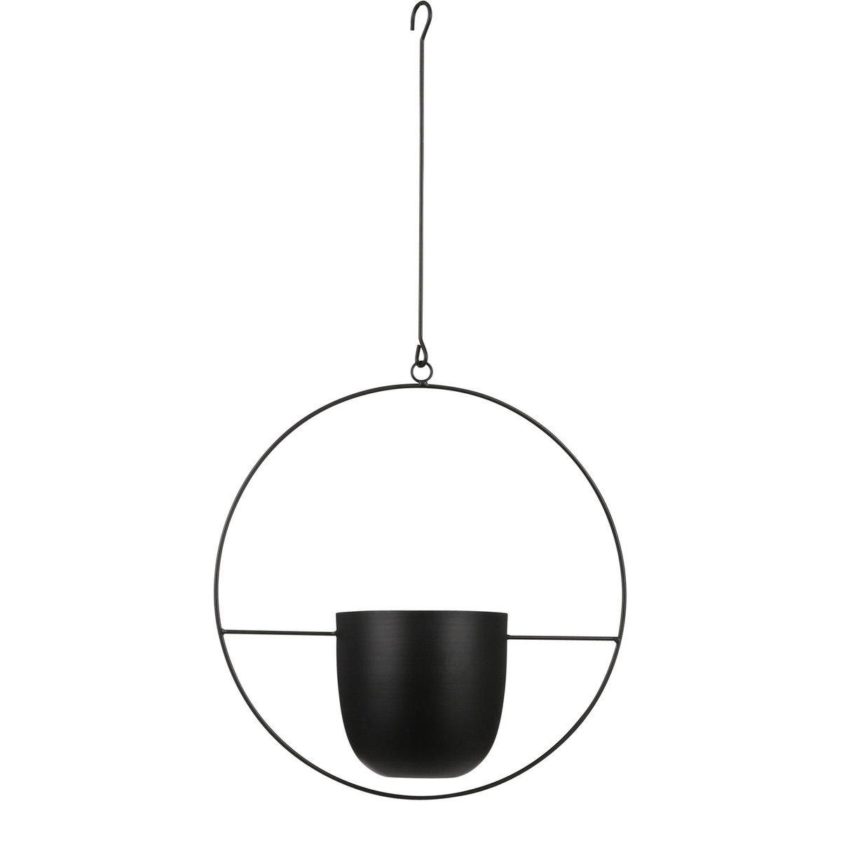 Dexter Hangpot - L34 x B14 x H65 cm - Zwart
