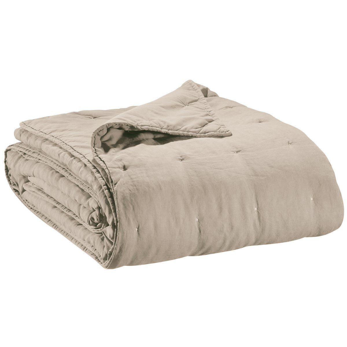 Zeff Stonewashed Bedsprei Naturel 240 x 260